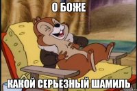 о боже какой серьезный шамиль