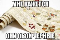 мне кажется они обои черные