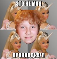 это не моя прокладка!1!