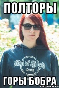 полторы горы бобра