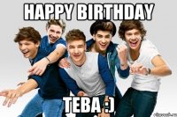 Happy Birthday Teba :)