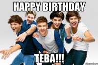 Happy Birthday Teba!!!