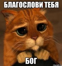 благослови тебя бог