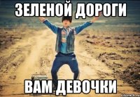 Зеленой дороги вам девочки