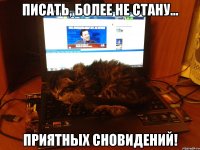 писать, более не стану... приятных сновидений!