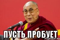  пусть пробует