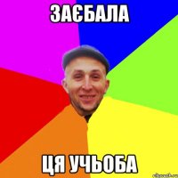 Заєбала ця учьоба
