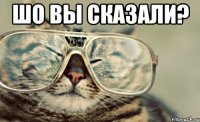 шо вы сказали? 