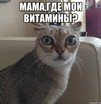 Мама,где мои витамины? 