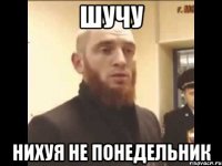 ШУЧУ НИХУЯ НЕ ПОНЕДЕЛЬНИК