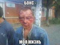 бокс - моя жизнь