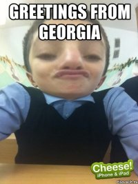 Greetings from Georgia 