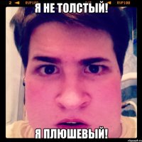 Я не толстый! Я плюшевый!