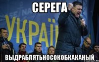 Серега ВыдраблятьносокОбкаканый