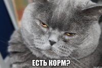  есть корм?