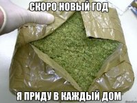 скоро новый год я приду в каждый дом