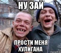 ну зай прости меня хулигана