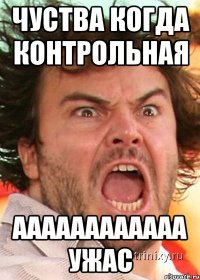 чуства когда контрольная аааааааааааа ужас