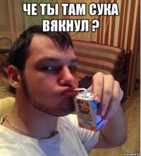 Че ты там сука вякнул ? 