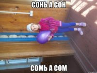 сонь а сон сомь а сом