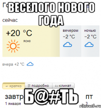 ВЕСЕЛОГО НОВОГО ГОДА Б@#ТЬ