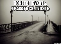 хочется бухать, трахаться, гулять 
