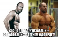  CJC-1295 DAC + Hexarelin + Gonadorelin = Стетхем одобряет!