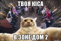 твоя кіса в зоне ДОМ 2