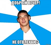 добрый вечер! не отвлекаю?