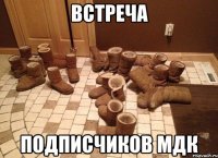 встреча подписчиков мдк