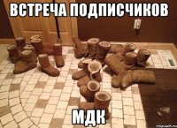 встреча подписчиков мдк