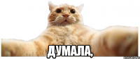  Думала,
