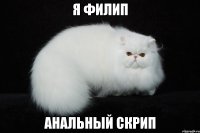 я филип анальный скрип