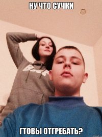 Ну что сучки гтовы отгребать?