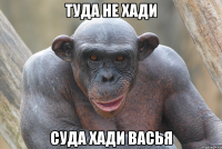 ТУда не хади суда хади васья