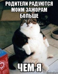 родители радуются моим зажорам больше чем я