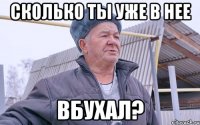 Сколько ты уже в нее вбухал?