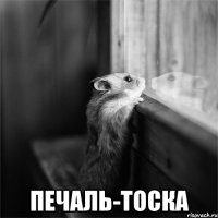  печаль-тоска