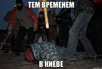 тем временем в киеве