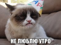  НЕ ЛЮБЛЮ УТРО