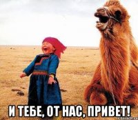  и тебе, от нас, привет!