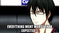  Everything went worse than expected :(