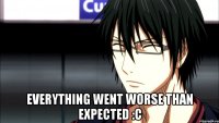  Everything went worse than expected :C