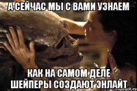 А сейчас мы с вами узнаем Как на самом деле шейперы создают Энлайт