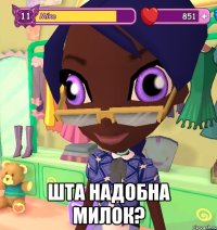  Шта надобна милок?
