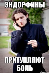 Эндорфины Притупляют боль