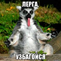Лерга, узбагойся