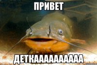 Привет ДЕТКАААААААААА