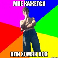 мне кажется или хомяк лох