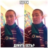 Гарри Дунуть есть?